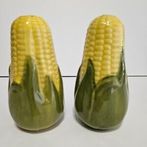 Shawnee Corn King Oversized Salt & Pepper Shakers 5 1/2"